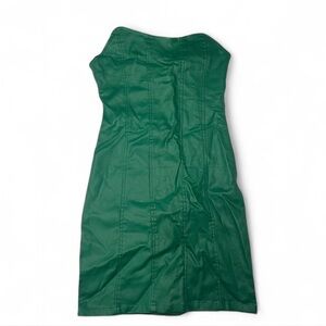 Edikted Faux Leather Mini Dress